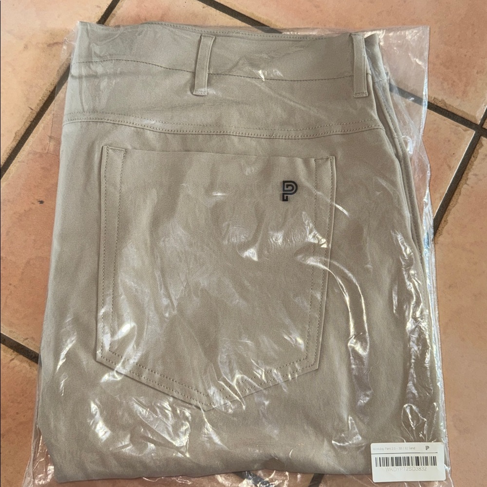 PUBLIC REC Workday Pant 2.0/ 38x32 BNWT Sand Color.